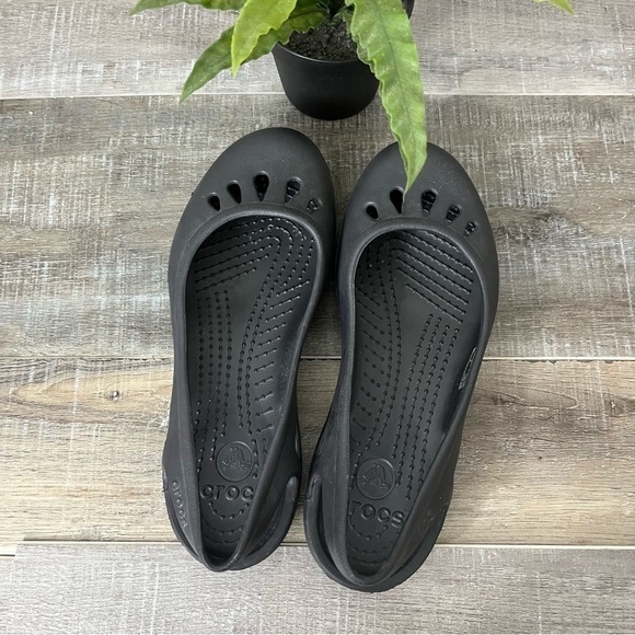 Crocs Kadee Sling Back Slide in Black Flat Size Women’s 8 - Picture 5 of 10